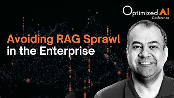 Avoiding RAG Sprawl in the Enterprise - Amr Awadallah