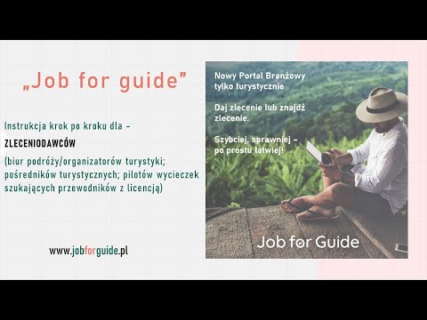 Biuro podróży - instrukcja krok po kroku jobforguide.pl