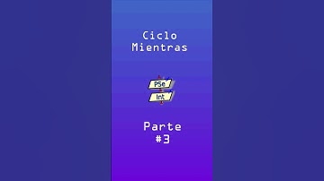 😦💻Aprende PSeInt desde cero Ciclo Mientras parte 3 #shorts #pseint #programar #youtubeshorts