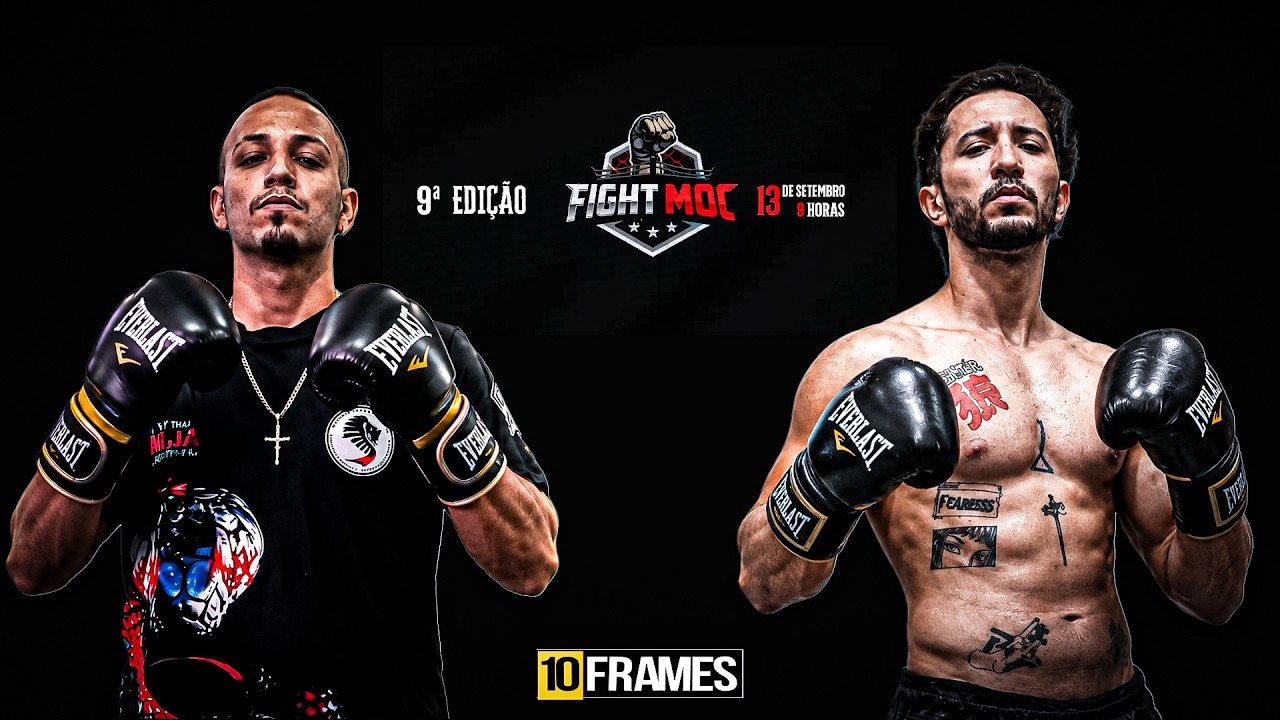 BOXE - MMA - BJJ - K1 - MUAY THAY - 9º Fight Moc - Valendo Cinturão ao vivo de Montes Claros