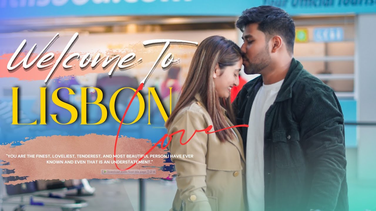 welcome to Portugal my love  | special moment in my life  2023 | #travelwithnabin