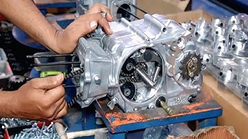 Complete Assembling Of 70CC Motorcycle Engine.