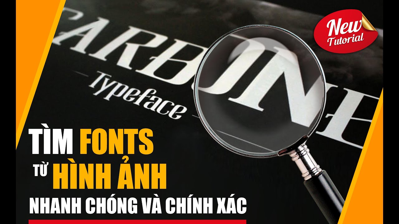 Cách tìm font chữ từ hình ảnh rất chính xác và hiệu quả, Vô cùng hữu ...