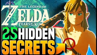 25 Hidden SECRETS\/ EASTER EGGS In Zelda Tears Of the Kingdom