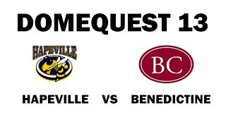 DOMEQUEST 13 - #1 vs #1 - Hapeville takes out Benedictine!!!!