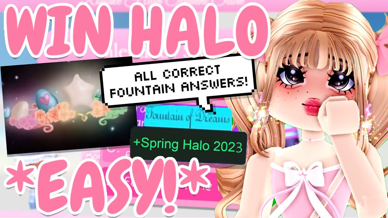 spring royale high halo answers 2023｜TikTok Search