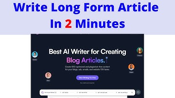 WRITESONIC Tutorial In Hindi // Write Long Form Article With Writesonic Article Writer 4.0