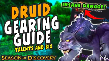 SOD Feral Druid Gearing Guide for Season of Discovery (Phase 1)