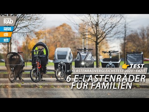 Lastenrad-Vergleichstest 2023 –