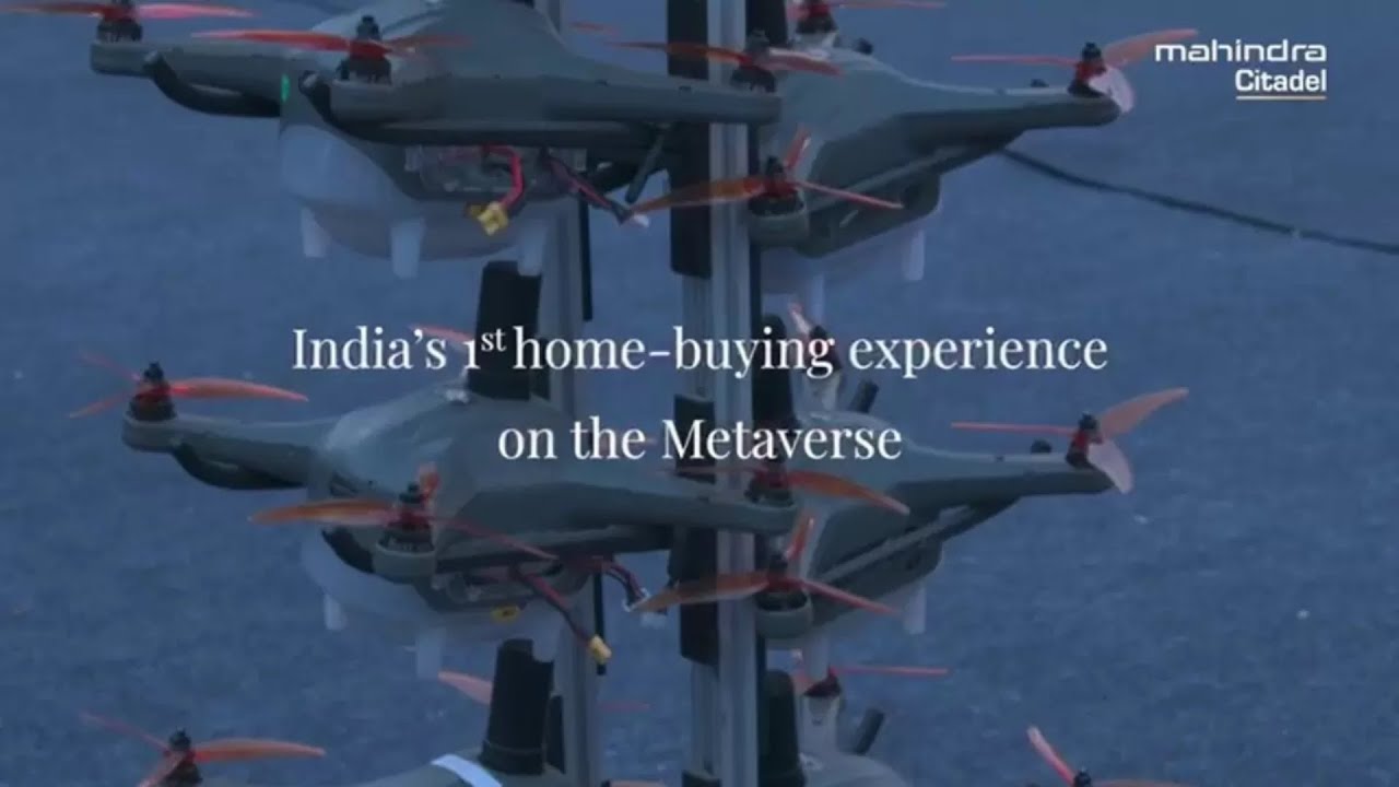 Mahindra's Metaverse: A Virtual Tour of Future Homes with Drone Unveiling