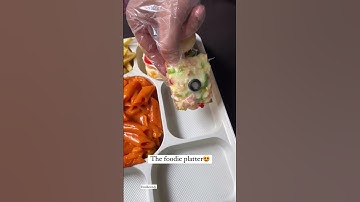 Thumbnail of Foodie Platter 😍 #shorts #streetfood