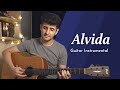 Alvida  life in a metro  kk  acoustic guitar instrumental cover by radhit arora midnight strums