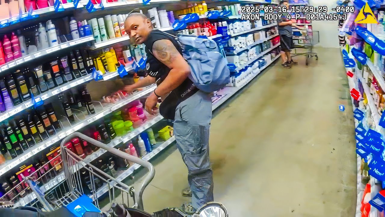 Police Surprise Walmart Shoplifter Right on the Spot - YouTube