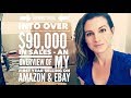 Turning $1,000 to over $90,000 in Sales - An Overview of My First Year Selling on Amazon & Ebay