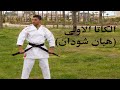 تعلم الكاتا الاولى فى الكاراتيه بكل سهوله هيان شودان