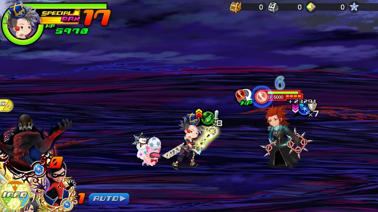 KHUx F2P - Turtling Axel [+] Organization XIII event: FULL CLEAR Quests 1-13