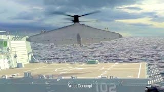 DARPA - Tern Autonomous VTOL Medium Altitude Long Endurance UAS Simulation [1080p]