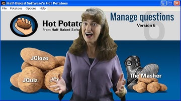 Hot Potatoes Quizzes | Manage questions