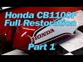 1983 Honda CB1100F Restoration Part 1 - Introduction Walk Around