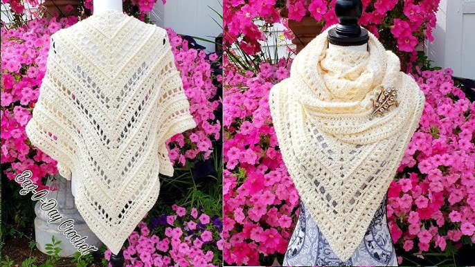 Sandstone Neck Scarf - Free Crochet Pattern - The Purple Poncho