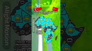 Is Your Country Bigger Then Türkiye istanbul turkiye turkey usa flag map africa subscribe