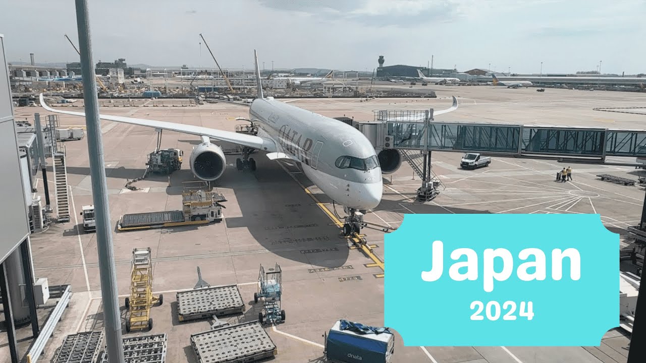 Manchester to Tokyo | Qatar Airways | May 2024 Vlog