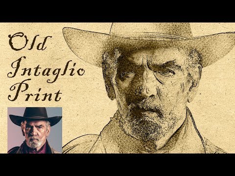 Photoshop: How to Create the Look of Intaglio, Fine Art Engravings from a Photos