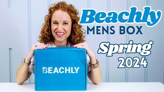 Beachly Men Spring 2024 Review & Try-On | Beach Subscription Box for Guys + Beachly Coupon