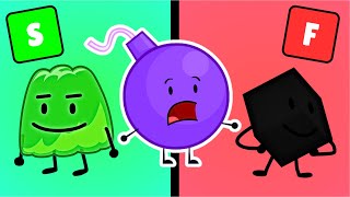 I RATED EVERY BFB POST SPLIT CHARACTER | BFDI