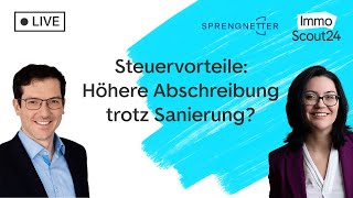 Steuervorteile bei Vermietung: Höhere Abschreibung trotz Sanierung?