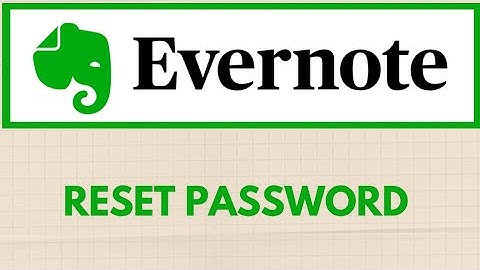 How To Reset Evernote Account | Evernote Forgot Password | 2021