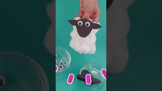 Make DIY Sheep with Ms Appleberry! 🐑 #cocomelon #art #oldmacdonald