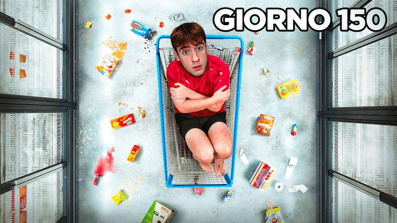 10.000€ per OGNI GIORNO che RIMANI nel SUPERMERCATO!! di MrBeast