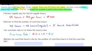5-2 Calculate Hourly and Overtime Pay