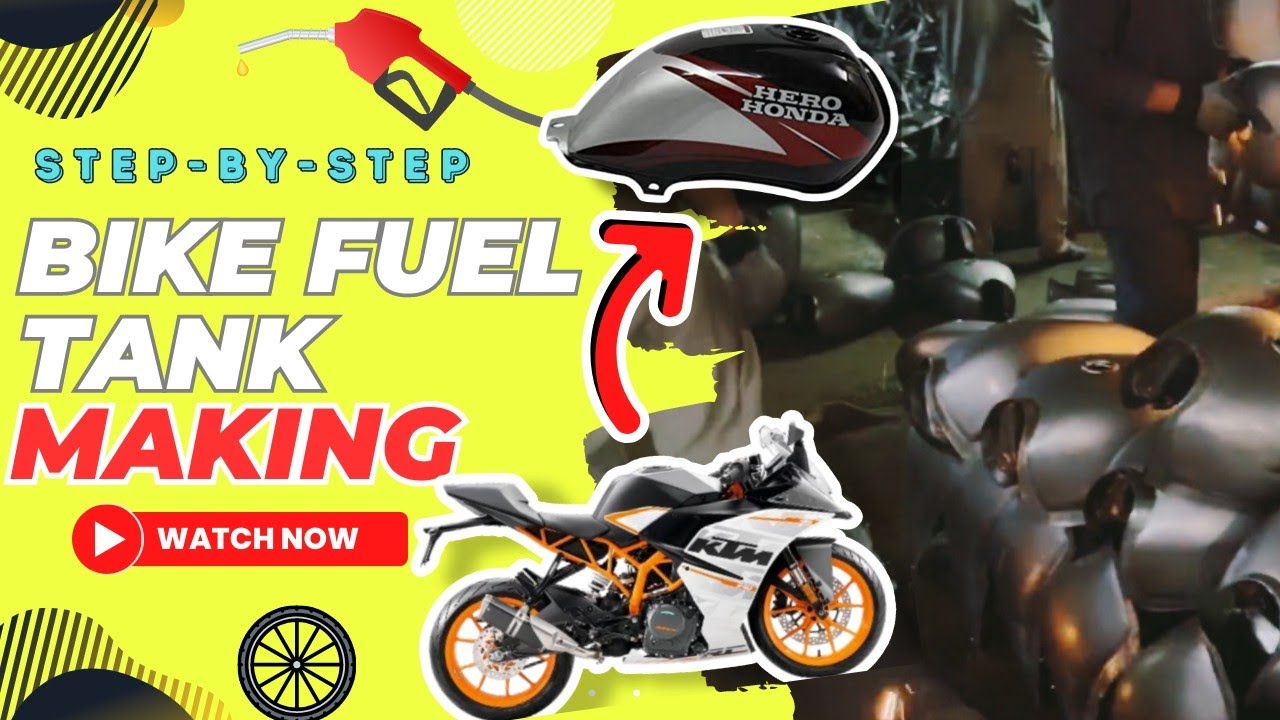 How to make 🏍️ motorbike Fuel Tank⛽ manufacturing 