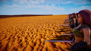 15,000,000 GIRL WARRIORS vs 500,000 ROMAN GENERALS | Ultimate Epic Battle Simulator 2 screenshot 1
