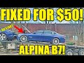 Getting A “No Start” Bank Repo Alpina B7 Running & Driving Perfectly For $50! Dealer Auction ERROR!