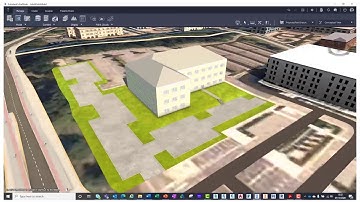 InfraWorks Creating Road And Car Park Line Marking