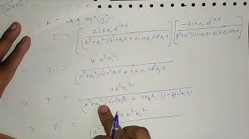 Square Well Potential Part-5 for B.sc 3rd year by Sapna Agarwal