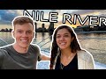 Felucca Ride on the NILE RIVER in Cairo, Egypt رحلة فلوكا في النيل Travel Vlog