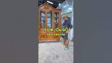 Tủ rượu gỗ loại cao cấp #turuou #turuoudep #turuoucaocap #furniture #gogodo #gogodonamphi