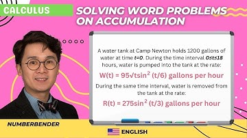 AP Calculus AB FRQ 2005 Form B Question 2 (Camp Newton water tank problem)