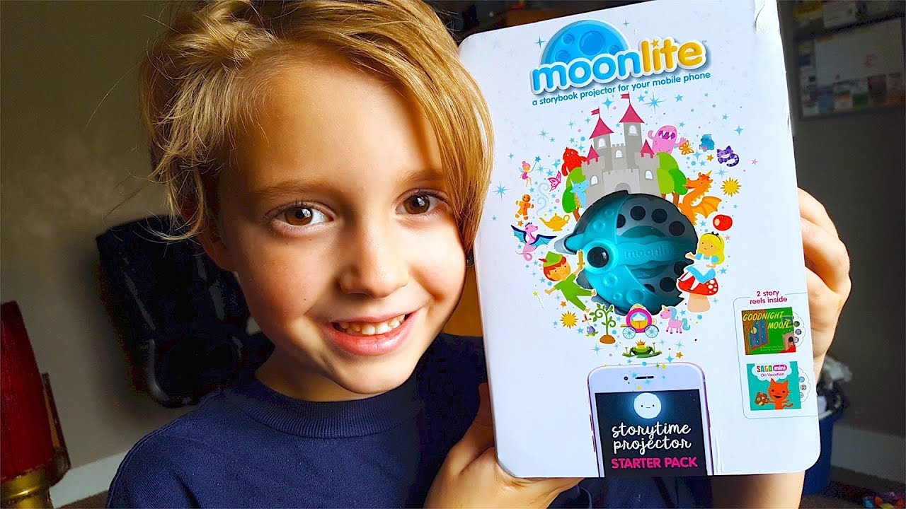 Reading With My Kids Moonlite Storytime Projector! YouTube