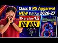 Exercise 4b Question 4 & 5 Class 8 Maths RS Aggarwal Chapter 4 The Story of Numbers 2026-27