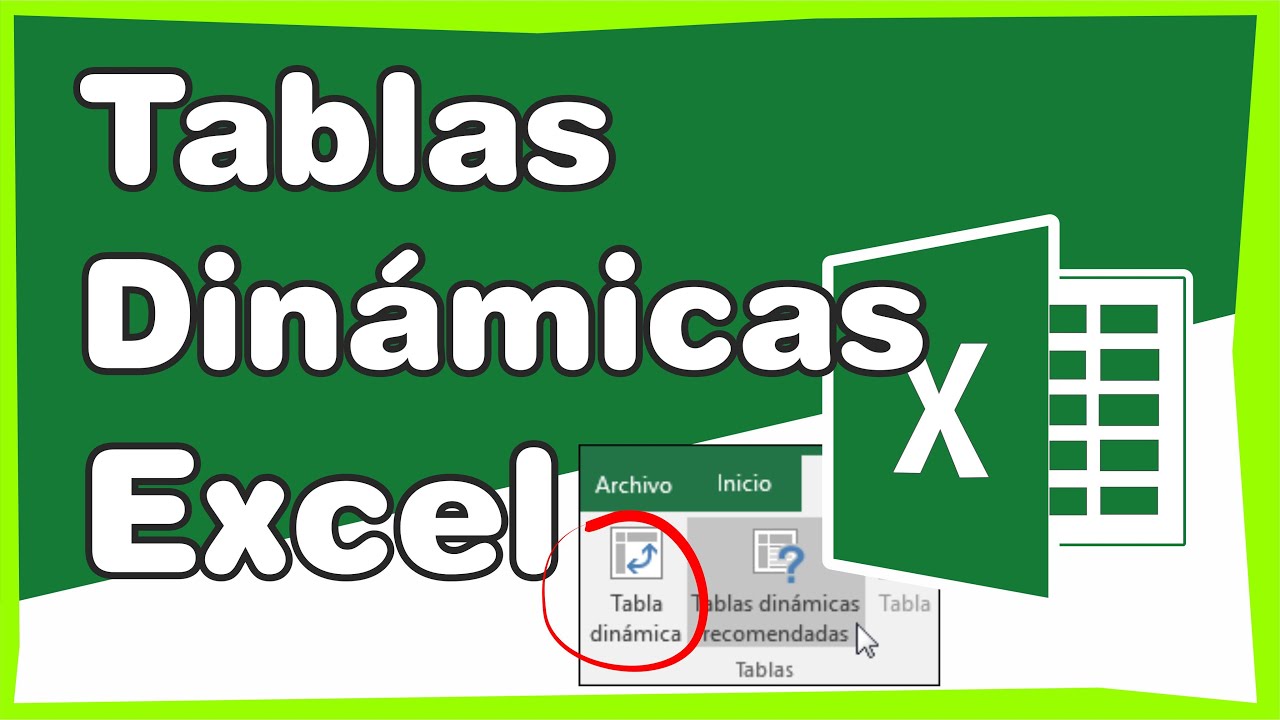 Crear Tablas Dinámicas En Excel Ejercicio Practico Paso A Paso Desde