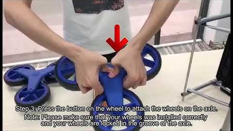 Folding Shopping cart Video Instruction