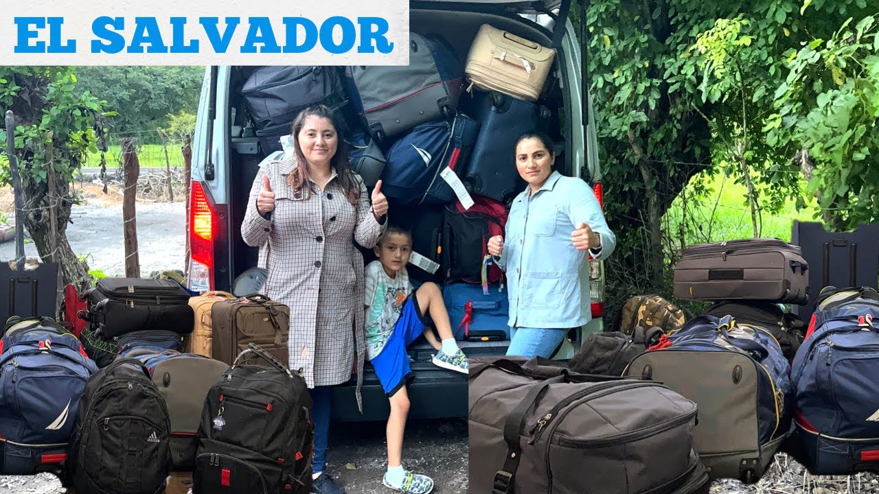 Llegamos a El Salvador 🇸🇻🇸🇻✈️✈️ - Llevamos hasta la cama 🛌 🫣