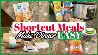 EASY WEEKNIGHT MEALS // DINNER SHORTCUTS FOR BUSY FAMILIES