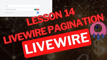 LIVEWIRE PAGINATION
