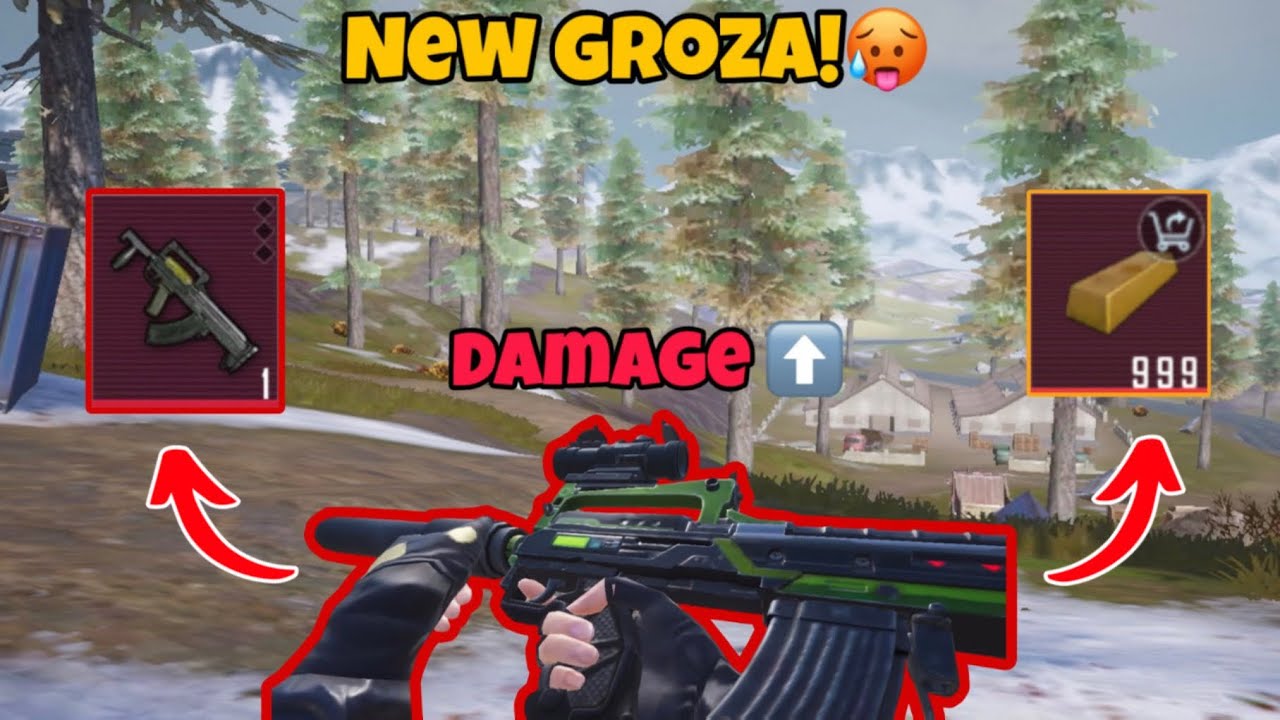 NEW Groza is INSANE🥵in Metro Royale Chapter 30!🔥